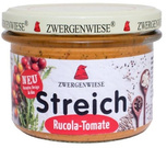 Pasta słonecznikowa z rukolą i pomidorami bezglutenowa 180 g - Zwergenwiese (BIO)