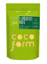 Mieszanka na spód do pizzy wysokobłonnikowy 2 szt. 230 g - Coco Farm