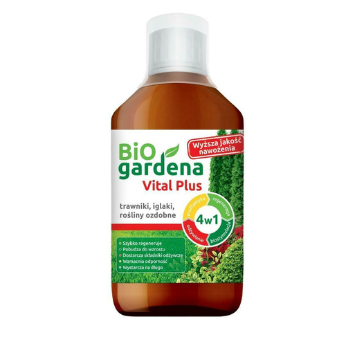 NAWÓZ UNIWERSALNY KONCENTRAT VITAL PLUS 450 ml - BIO GARDENA