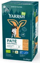 Multipack pasztet dla kota 8 szt. 800 g - Yarrah (EKO)