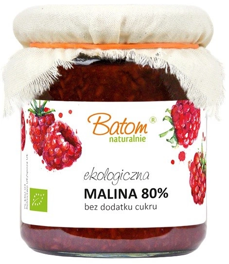 Malina 80 % B/C Bio 260 G  -  BATOM