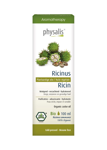 Olejek kosmetyczny rycynowy 100 ml - Physalis