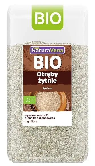 Otręby żytnie 500 g - Naturavena (EKO)