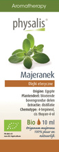 Olejek eteryczny majeranek 10 ml - Physalis (EKO)