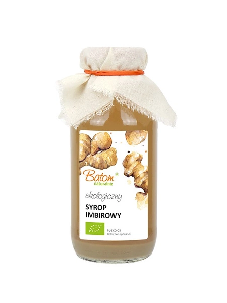 Syrop Imbirowy Bio 330 Ml  -  BATOM