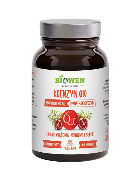 Koenzym Q10 bezglutenowy 100 kapsułek - Hempking