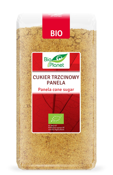 Cukier trzcinowy panela 500 g - Bio Planet (EKO)