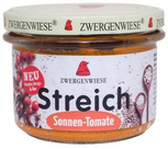 Pasta słonecznikowa z suszonymi pomidorami bezglutenowa 180 g - Zwergenwiese (BIO)