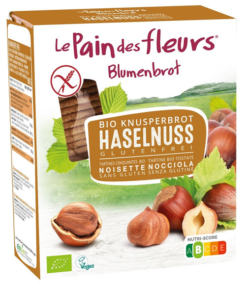 Pieczywo chrupkie orzechowe bezglutenowe 150 g - Le Pain Des Fleurs (EKO)