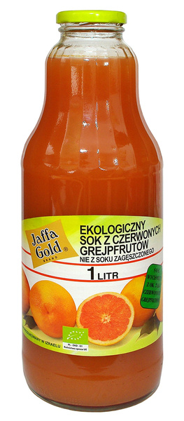 Sok z czerwonych grejpfrutów nfc 1 l - Jaffa Gold (BIO)