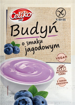 Budyń jagodowy bezglutenowy 40 g - Celiko