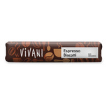 Baton z mlecznej czekolady z nadzieniem espresso i kawałkami wafli 40 g - Vivani (EKO)