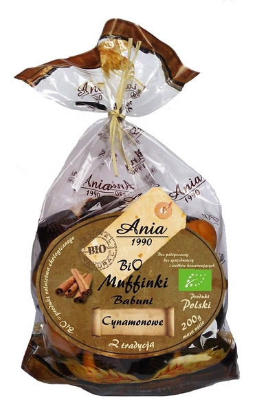 Muffinki Babuni z Cynamonem 200g - Bio Ania