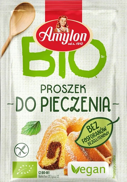 Proszek do Pieczenia Bezglutenowy Bez Fosforanów 12g - Amylon