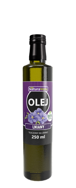 Olej Lniany 250ml - NaturaVena