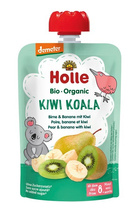 Mus do wyciskani kiwi koala (gruszka - banan - kiwi) bez dodatku cukrów od 8 msc. demeter 100 g - Holle (BIO)