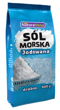 Sól Morska Drobna 500g - NaturaVena