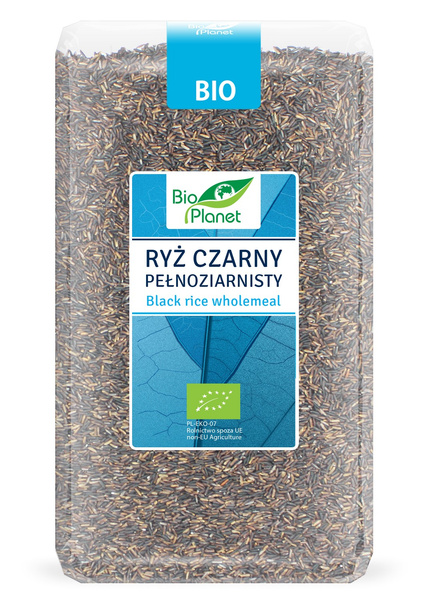 Ryż Czarny Pełnoziarnisty 1kg - Bio Planet