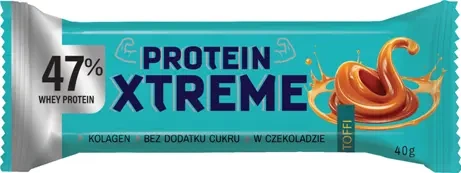 Baton Proteinowy Toffi W Czekoladzie Mlecznej 40 G - Dobry Squad