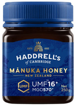 Miód manuka umf 16+ MGO 570+ 250 g - Haddrell'S Of Cambridge