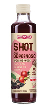 Shot Na Odporność Owoc Róży - Czarny Bez - Malina 250 Ml - Polska Róża