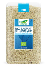 Ryż basmati pełnoziarnisty 1 kg - Bio Planet (BIO)