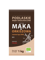 Mąka orkiszowa razowa (typ 2000) 1 kg - Bio Life - Mąki Podlaskie (BIO)