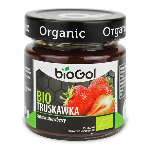 Mus Truskawka Bio 200 G  -  BIOGOL