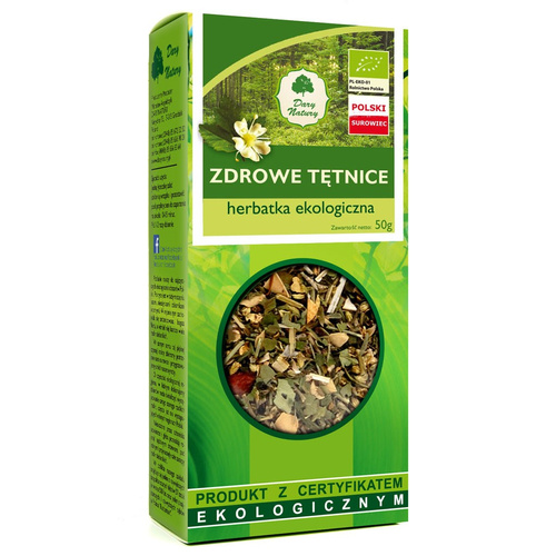 Herbatka Zdrowe Tętnice Bio 50 G  -  DARY NATURY