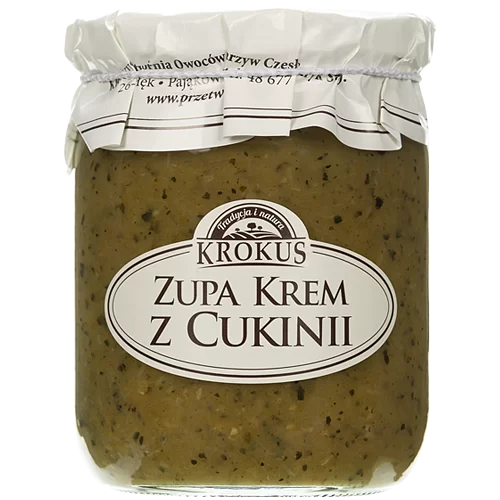 Zupa krem z cukinii bezglutenowa 470 g - Krokus