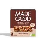Batoniki granola crunchy z czekoladą bezglutenowe 6 szt. 144g - Made Good (EKO)
