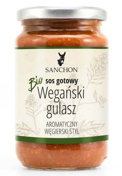 Gulasz wegański bezglutenowy 330 ml - Sanchon (EKO)