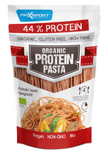 MAKARON (Z SOI I CZERWONEJ FASOLI ADZUKI) SPAGHETTI BEZGLUTENOWY BIO 200 g - MAXSPORT