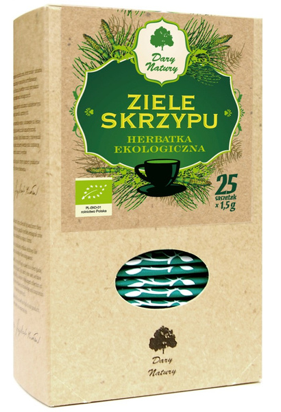 Herbatka ziele skrzypu (25 saszetek) 37,5 g - Dary Natury (BIO)