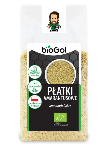 Płatki Amarantusowe Bio 300 G  -  BIOGOL