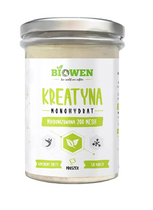 Kreatyna monohydrat proszek bezglutenowa 250 g - Hempking