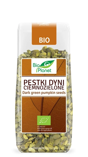 Pestki Dyni Ciemnozielone 150 g - Bio Planet