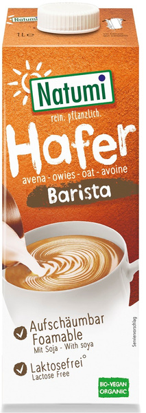 Napój Owsiany z Soją Barista 1L EKO Natumi