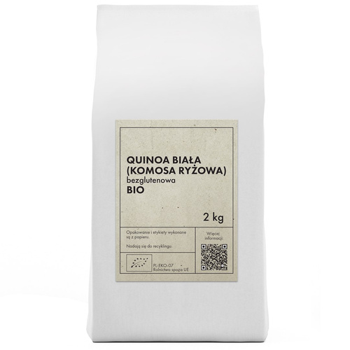 Quinoa biała (komosa ryżowa) bezglutenowa 2 kg - The Planet (EKO)