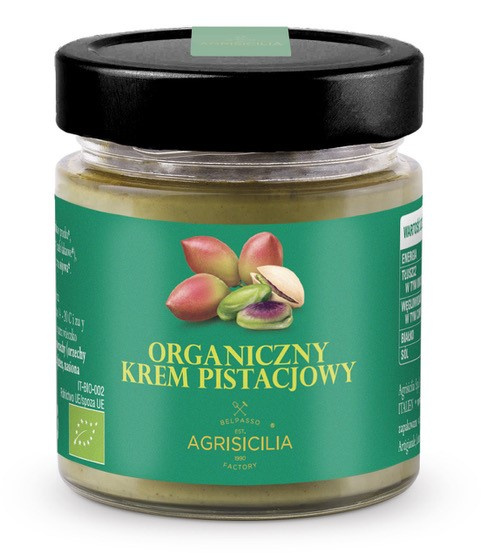 Krem pistacjowy 45 % 200 g - Agrisicilia (EKO)
