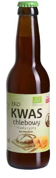 Kwas chlebowy tradycyjny na miodzie bezglutenowy 330 ml - Eko Natura (EKO)