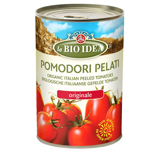 Pomidory Pelati Bez Skóry 400g - La BIO IDEA