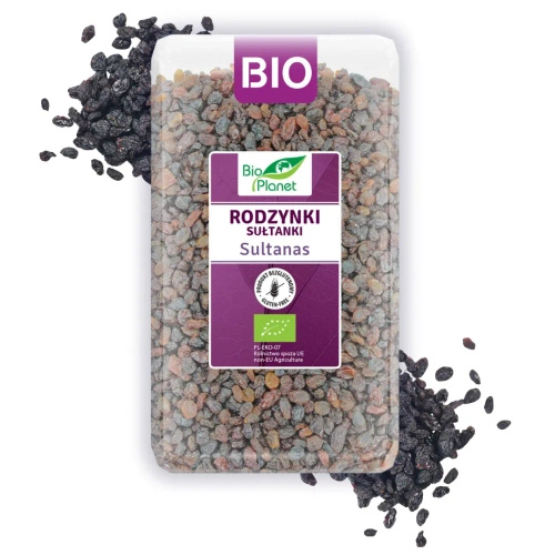 Rodzynki sułtanki 1 kg - Bio Planet (EKO)