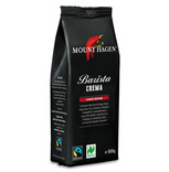 KAWA ZIARNISTA ARABICA 100 % BARISTA CREMA FAIR TRADE BIO 500 g - MOUNT HAGEN