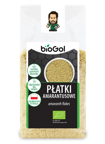 Płatki Amarantusowe Bio 300 G  -  BIOGOL