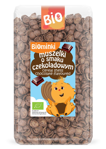 Muszelki Czekoladowe 300g - Biominki