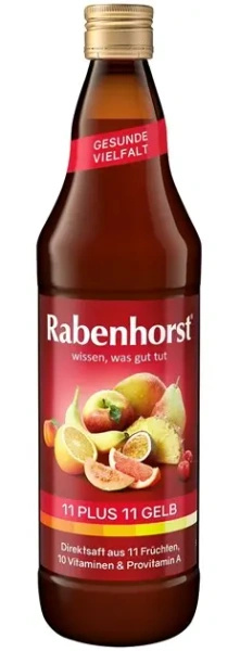 Sok multiwitamina 11 + 11 NFC 750 ml - Rabenhorst