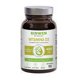 Witamina d3 100 µg (4000 j.m) 120 kapsłek - biowen (EKO)