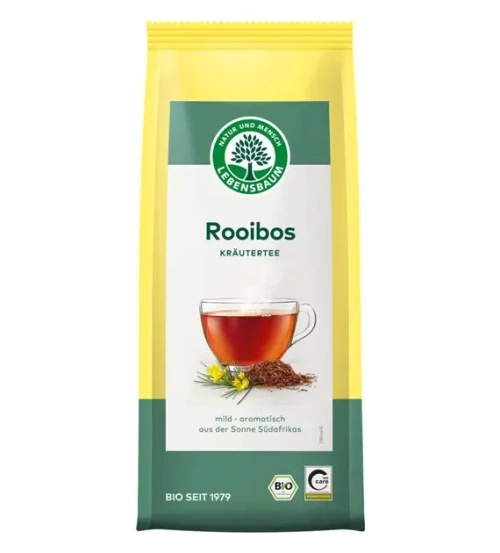 Herbatka rooibos liściasta 100 g - Lebensbaum (EKO)