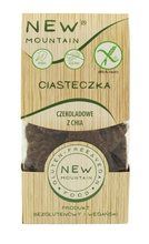 Ciastka owsiano czekoladowe z chia bezglutenowe 200 g - New Mountain